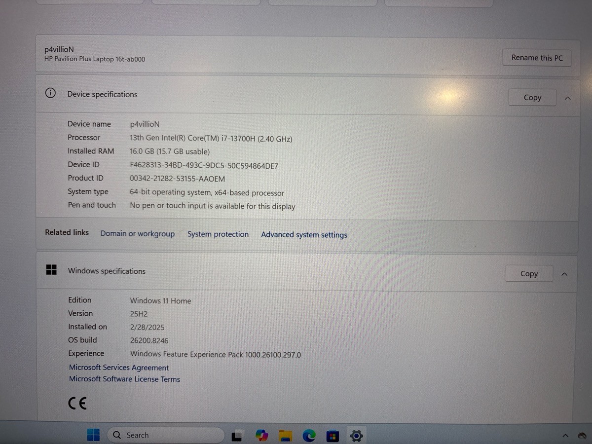 HEWLETT PACKARD PLUS 16T-AB000 (P21027994)