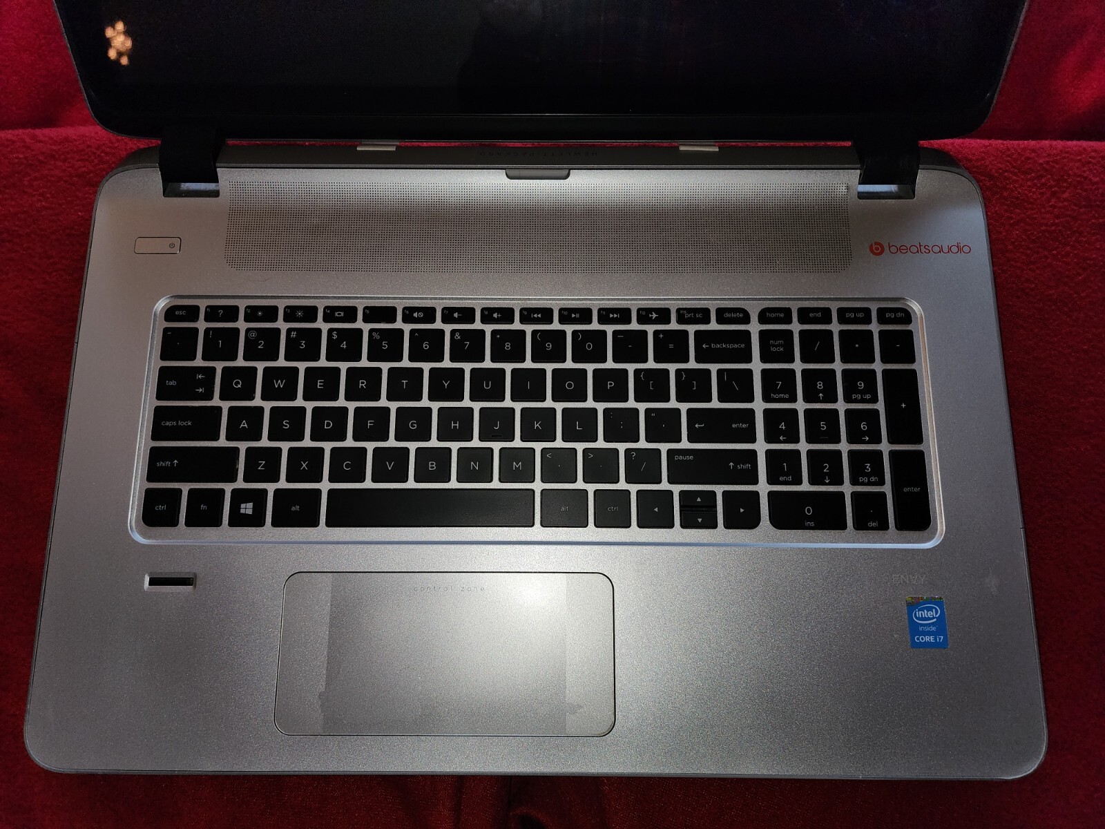 HP ENVY 17.3″ Touch Screen Laptop, Intel Core i7, 12GB Mem, 1TB HDD, Win10, DVD
