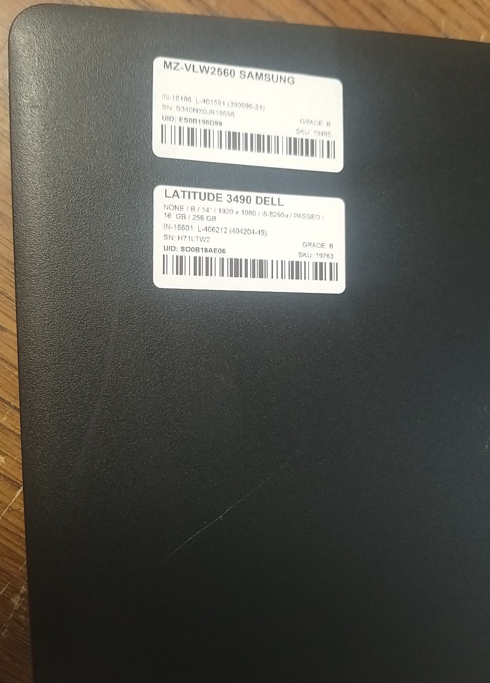 Dell Latitude 3490 14″ W/ INTEL i5-8250U 1.60GHz – 16GB RAM, 256GB. *READ⬇️*