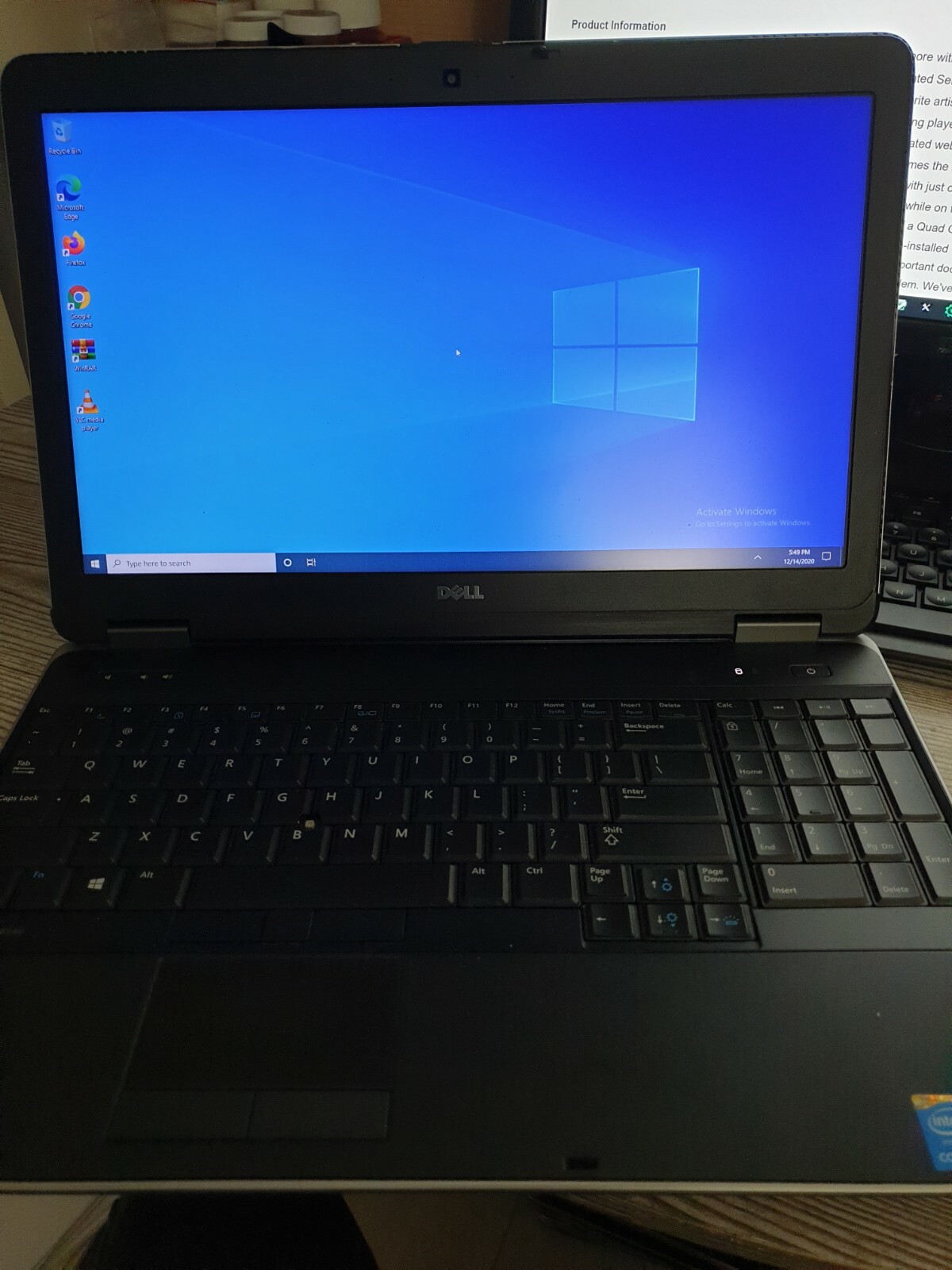 Dell Latitude E6540 15.6″ Laptop Intel Core i5-4310M 2.7GHz 8GB 500GB Win10 PRO