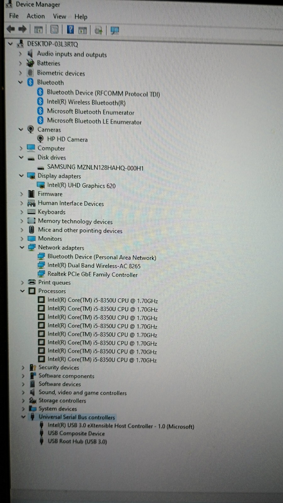 ProBook 430 G5 w/charger (5202).i5-8350U.8GB.128GB SSD.14″ FHD.W11.Slim&Nice