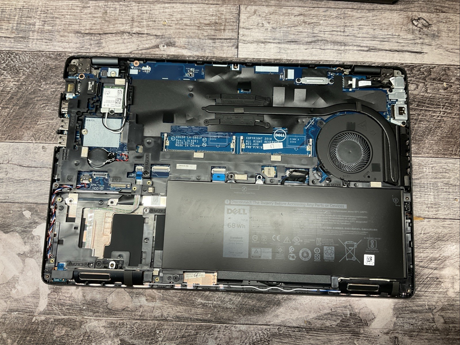 Dell Latitude 5500 / Intel Core i5 8th Gen / BIOS Unlocked / Parts Repair / J6