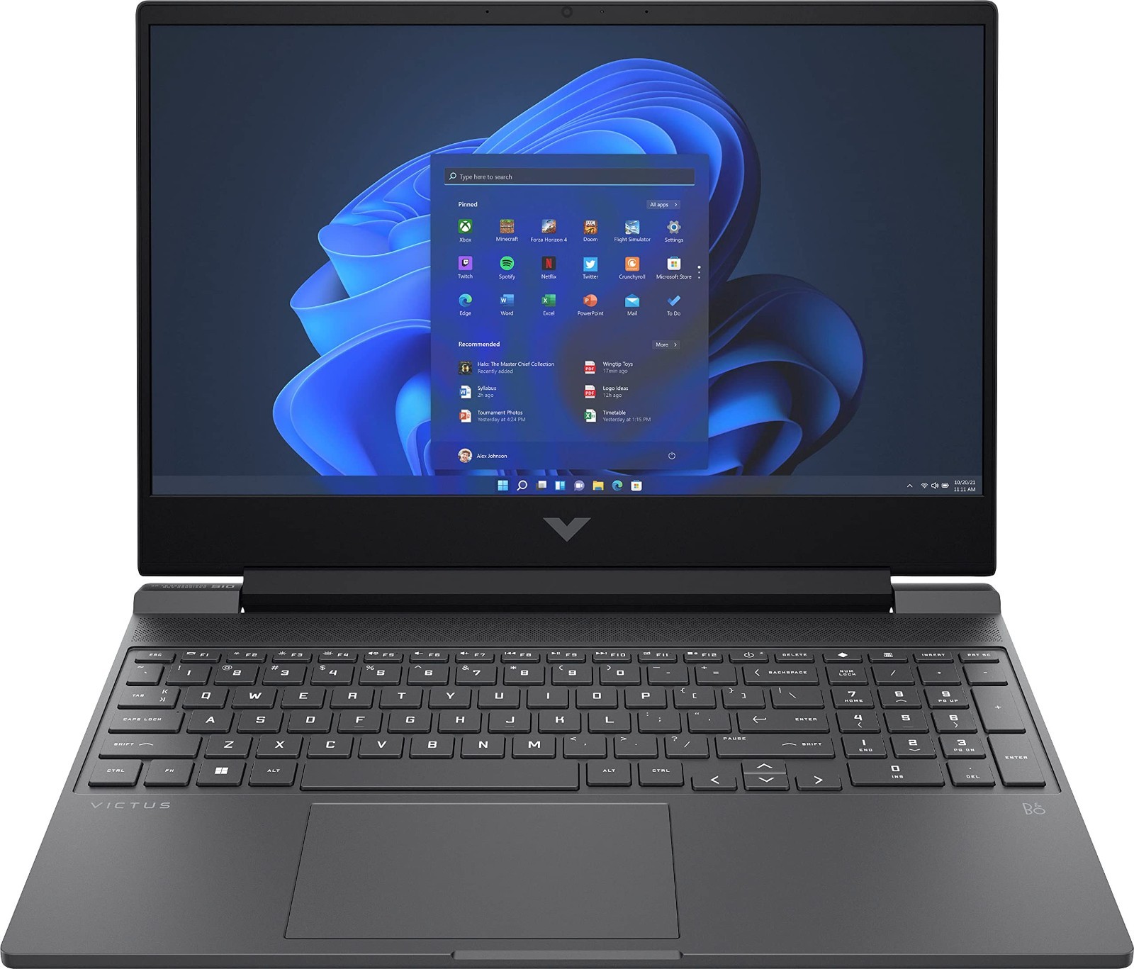 HP Victus 15.6″ (512GB SSD, AMD Ryzen 5 7000 Series, 4.55 GHz, 8GB) Gaming…