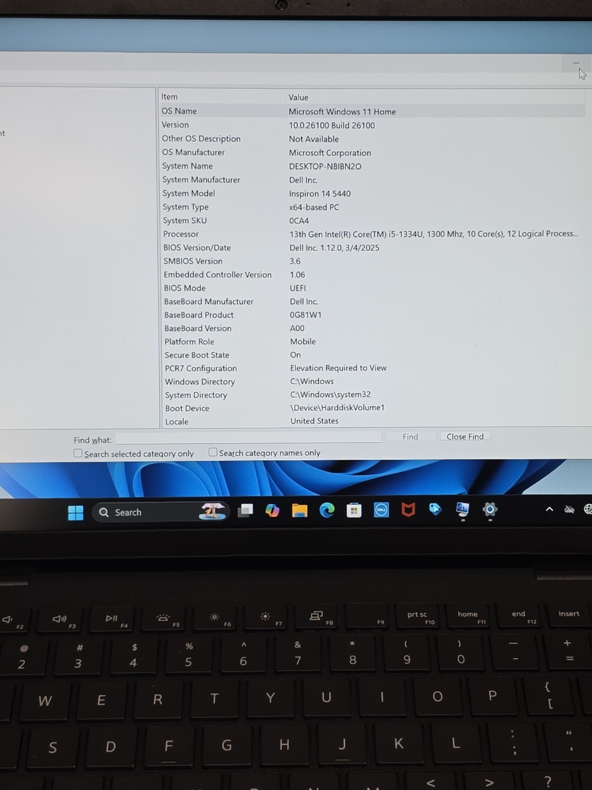 RETAIL MODE Dell Inspiron 14 Laptop 5440 14-in FHD+ Intel i5-1334U 8GB RAM 512GB