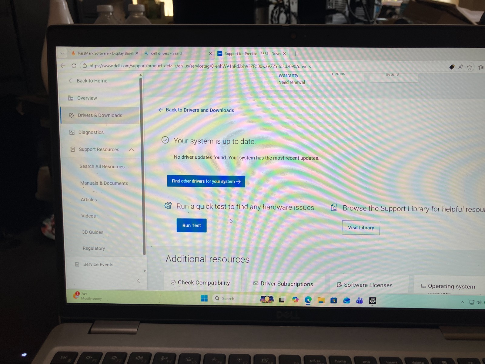 Dell Precision 3561 Core i5-11500H 2.90GHz 16GB 1TB WD SN850X 4×4.0 NVMe SSD W11