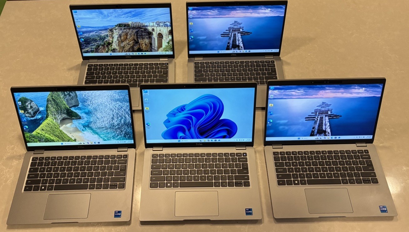 Lot Of 5 Dell Latitude 5430 14″ Touch Intel i7-1255U 1.8GHz 16GB RAM 512GB SSD