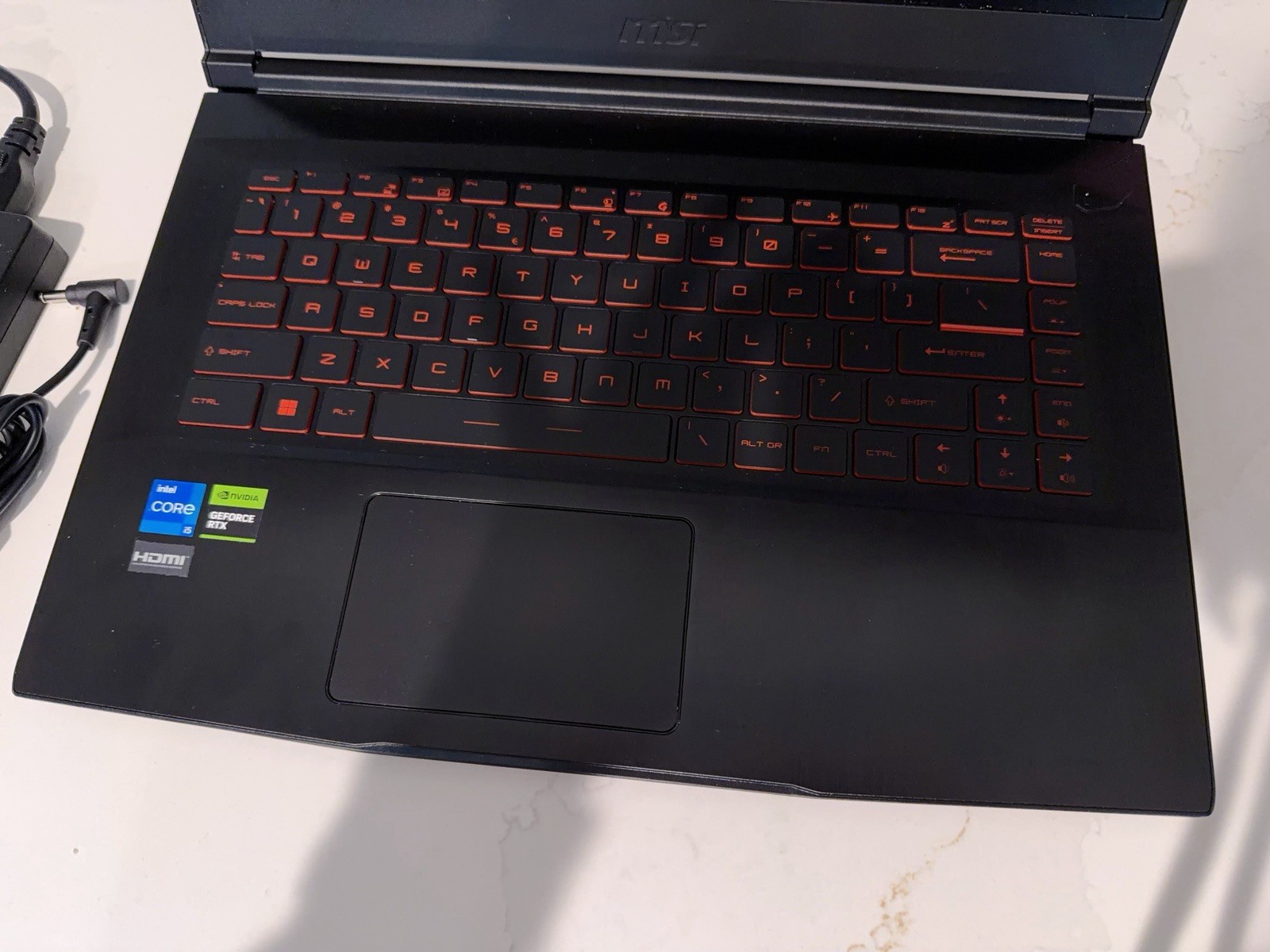 MSI GF63 thin 11UC 15.6″ FHD 144Hz i7-11800H RTX 3050 RAM updated 64GB/512GB