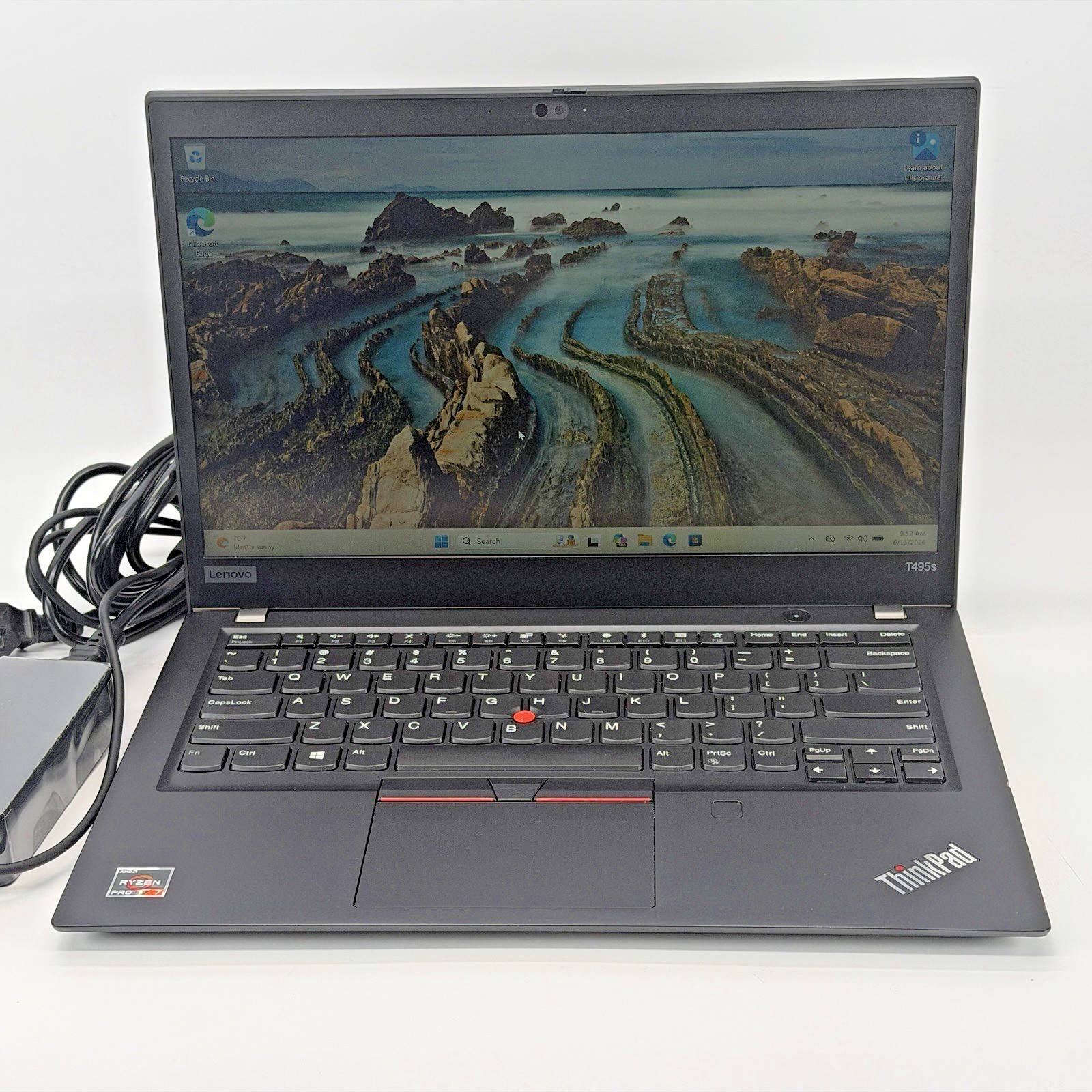 Lenovo ThinkPad T495s AMD Ryzen 7 Pro 3700u 2.30 GHz 8 GB RAM 256 GB SSD (NVMe)