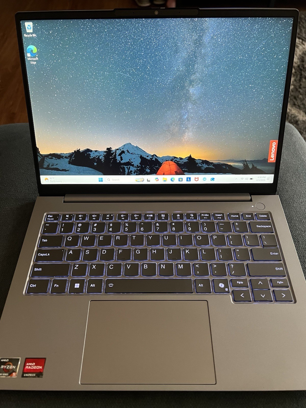 Lenovo ThinkBook 14 G7 ARP 21MV 14″ 256 GB SSD 8 GB RAM Ryzen 5 7535HS
