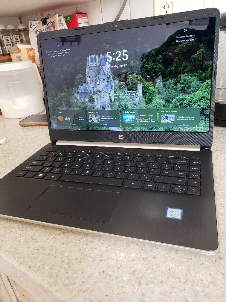 HP 14-DQ0011DX INTEL CORE i3-8145U 2.10GHZ 256 GB SSD 8GB RAM WIN 11 TOUCHSCREEN