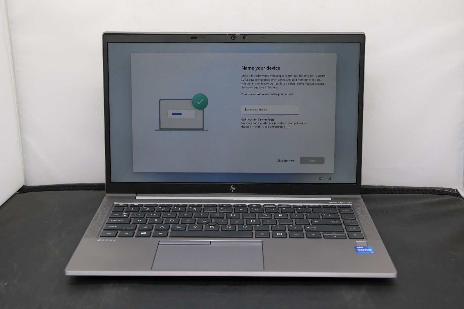 HP EliteBook 6 G1i 16 ZBOOK – i7-1165G7 – 16GB, 256GB, Windows 11 Home + Adapter