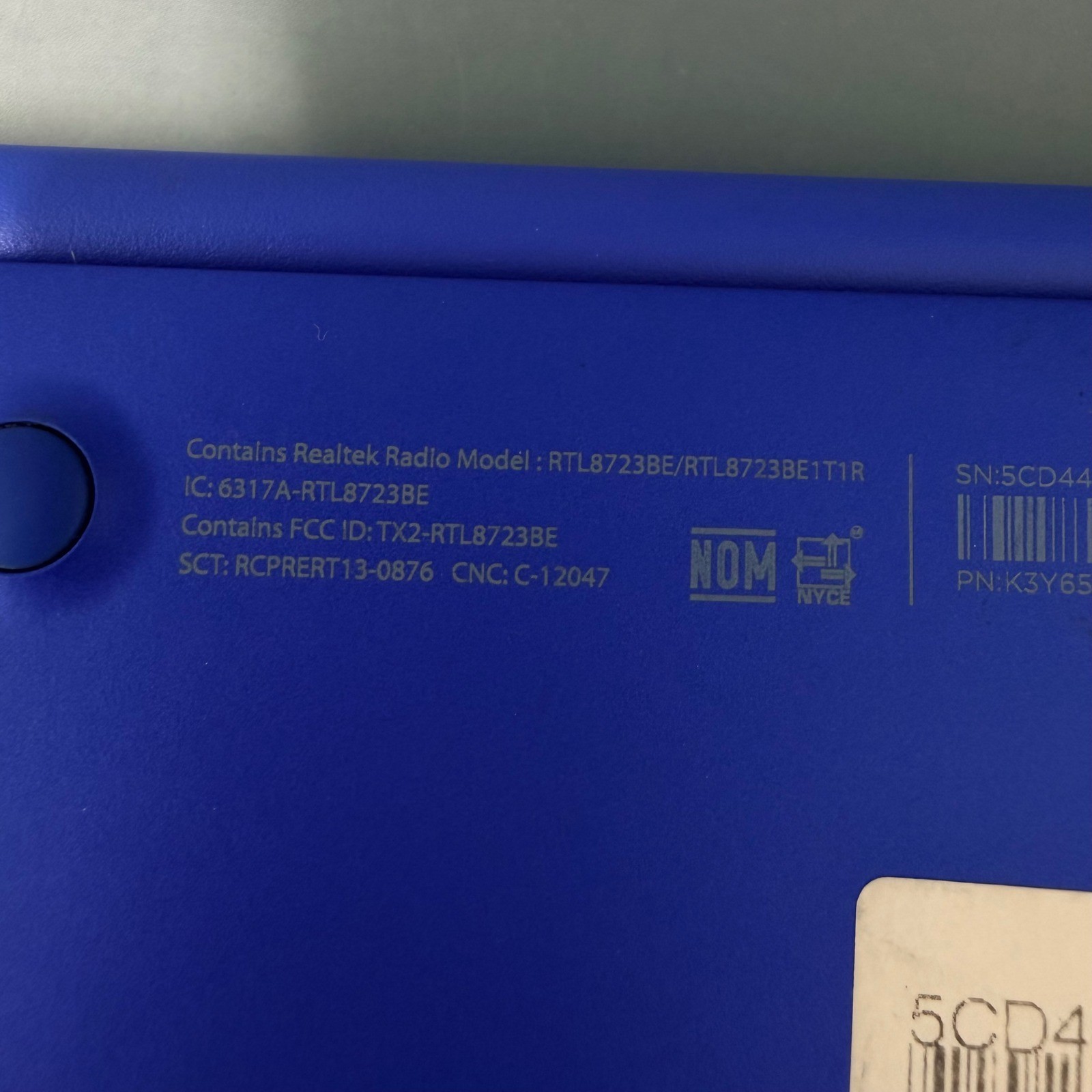 HP Stream Laptop TPN-Q155 Blue Intel Inside DTS Studio Sound Parts or Repair