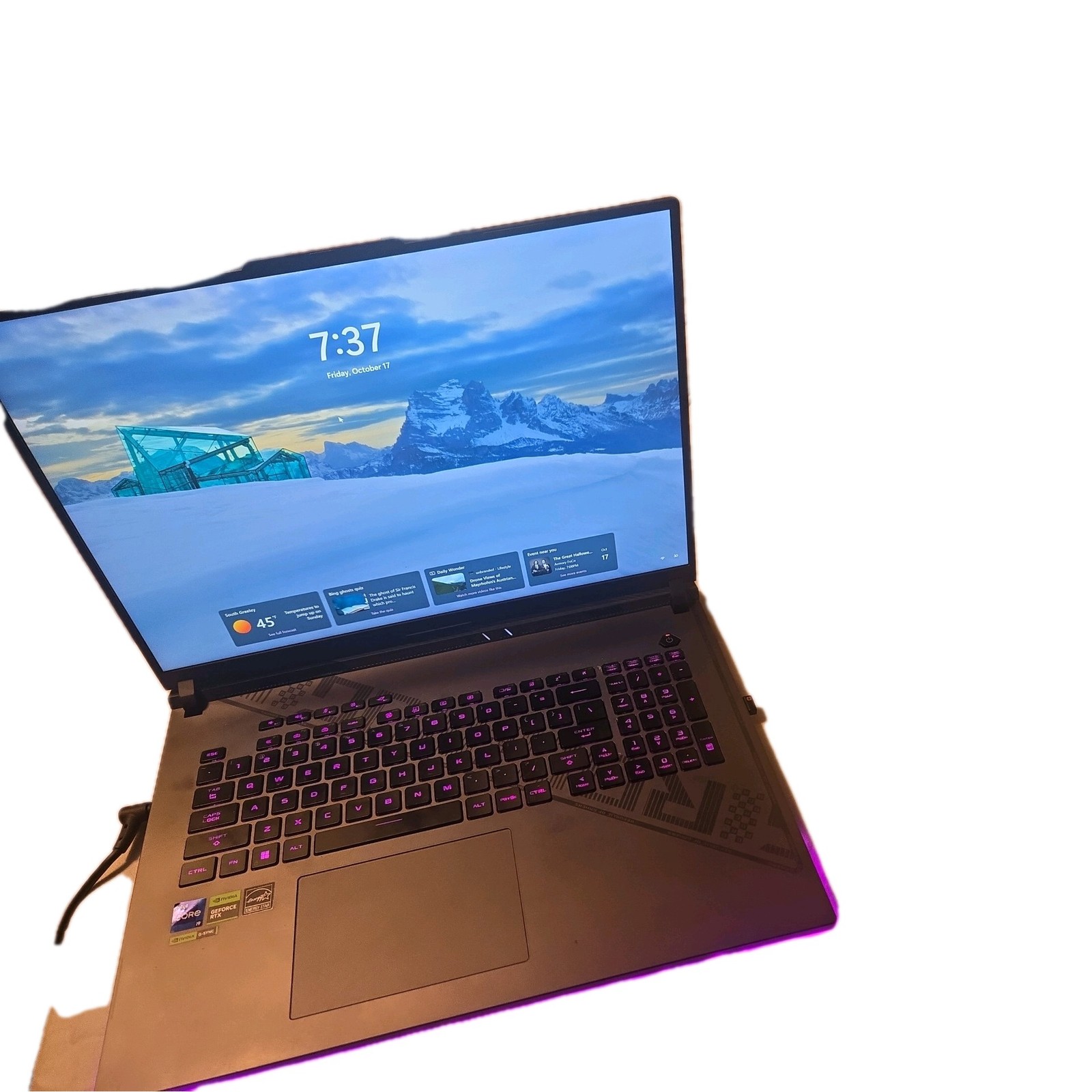 asus rog strix g18 Used 18 inch screen