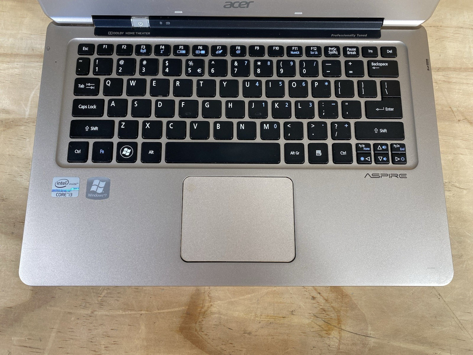 Acer Aspire s3 series Intel core I3@4gen FOR PARTS ONLY