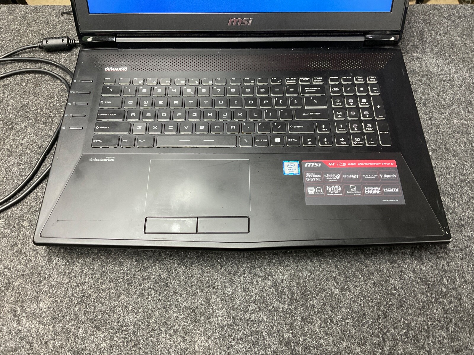MSI GT72S 6QE Dominator Pro G