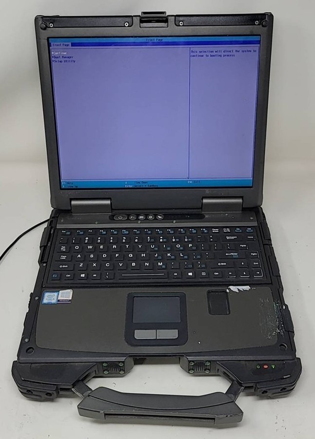 GETAC B300G6 Laptop Intel I5-6200U For Parts SEE NOTES