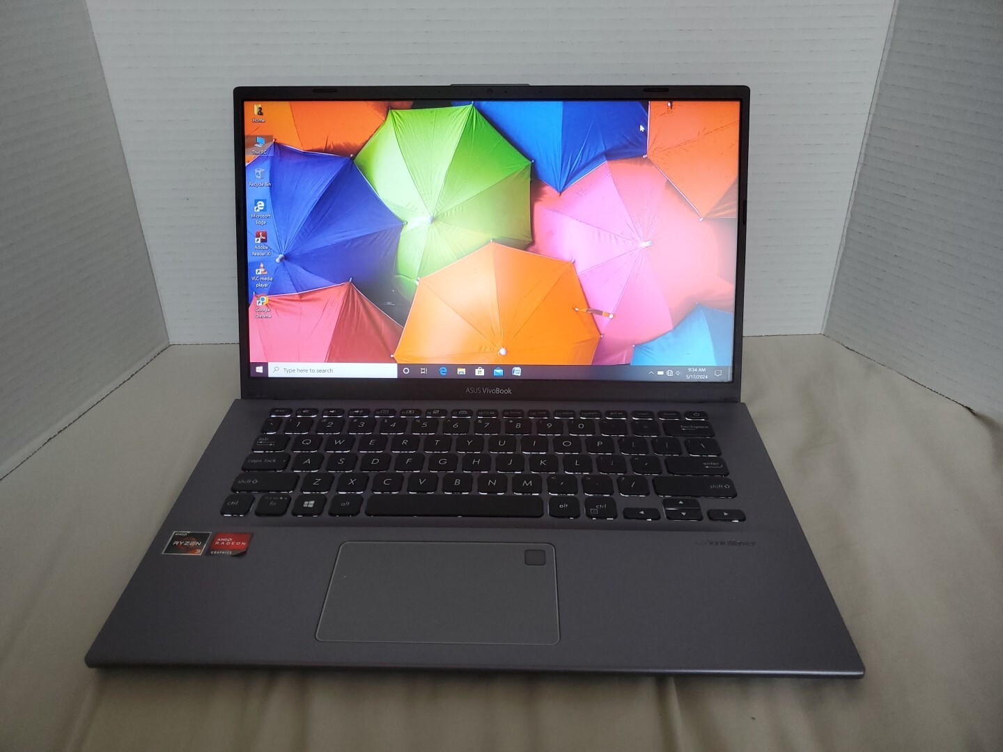 ASUS F412D VivoBook 14″ FHD Ryzen 3 3250U 2.6GHz AMD Radeon Graphics 8GB 256GB