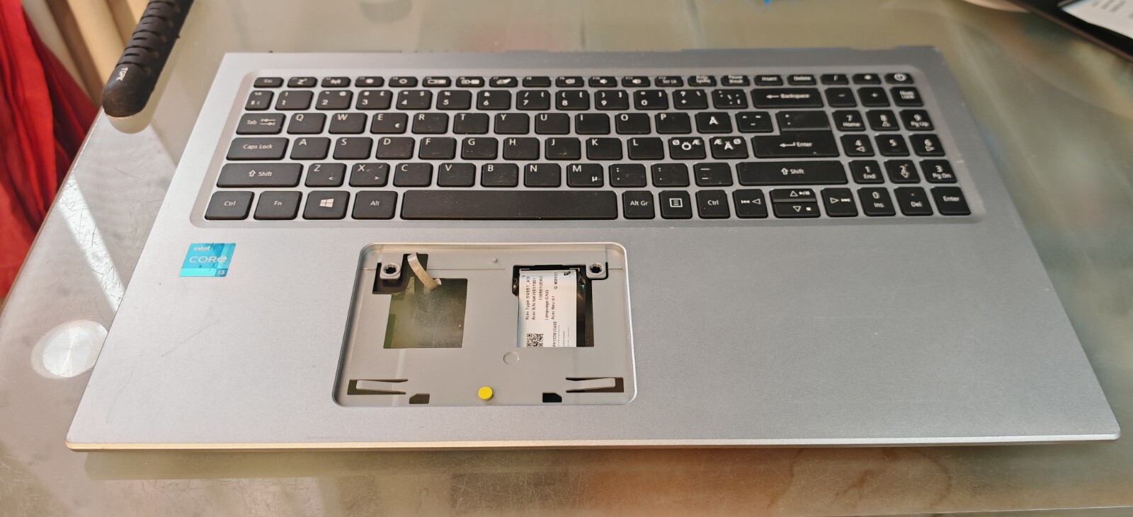 ACER A315-58 A515-56 A315-35 TOP BODY PALMREST AM34G000500 AP34G000810