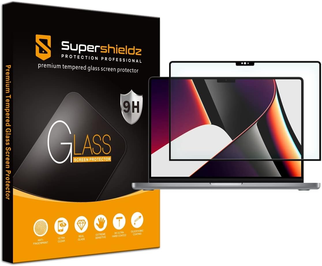 14″ MacBook Pro Tempered Glass Screen Protector (M1, M2, M3, M4, M5, Pro/Max)