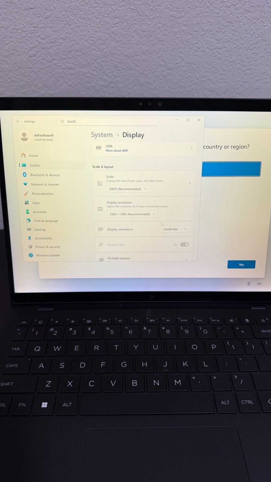HP Axis One Ryzen 7 7736U 16GB Ram 500GB SSD (Read Description)