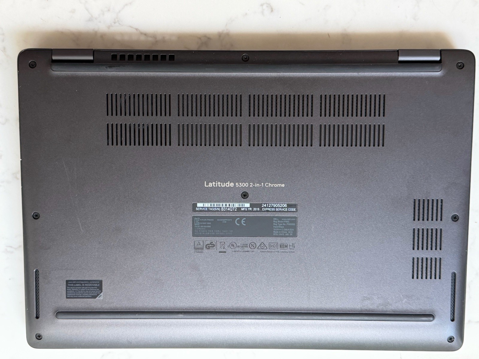 Dell Latitude 5300 2-in-1 Chromebook i5-8365U @ 1.60GHz 8GB 128GB MINT!!!