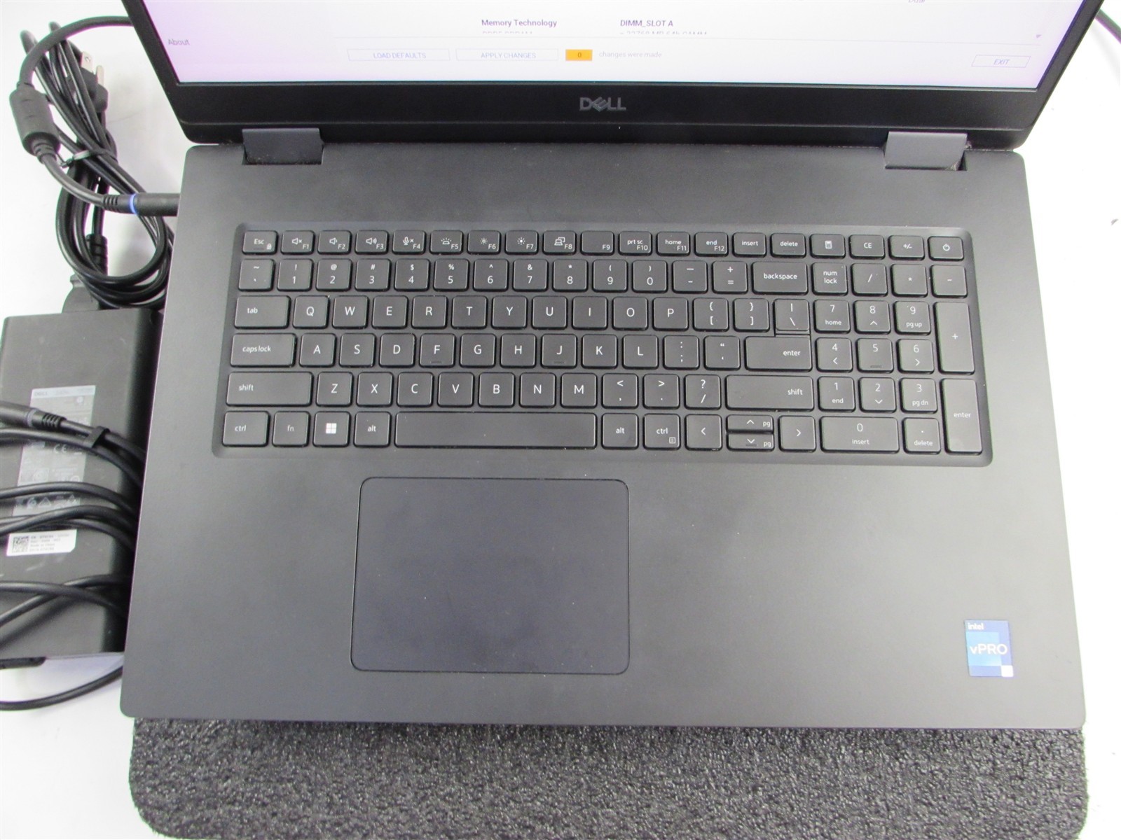 DELL PRECISION 7770 FHD I7-12850HX 512GB 32GB RAM RTX A3000 WIN 11 PRO NO BATT
