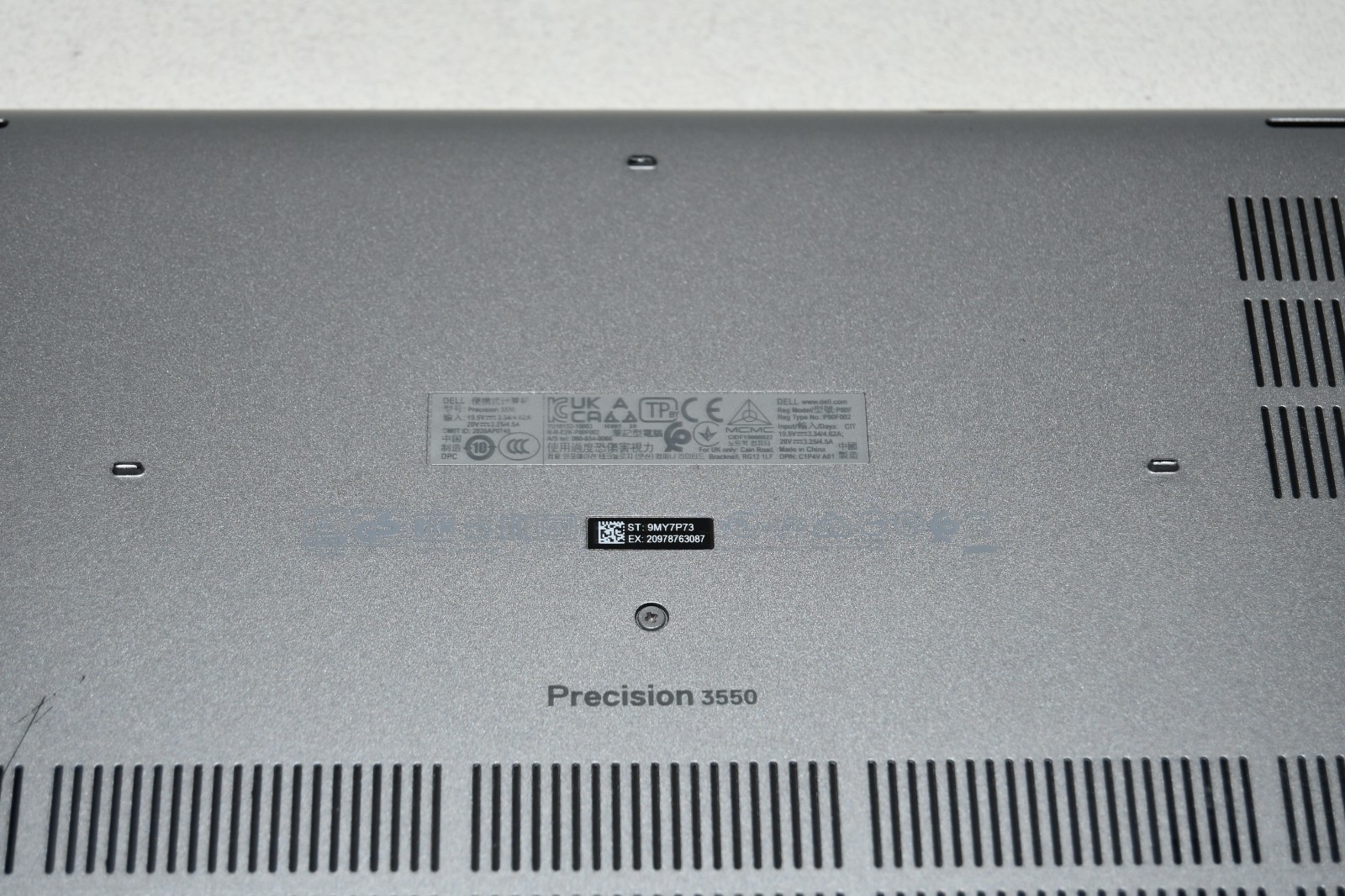 ^ Dell Precision 3550 15.6″ Intel i7-10510U @ 1.80GHz 16GB Ram No HD #X6993