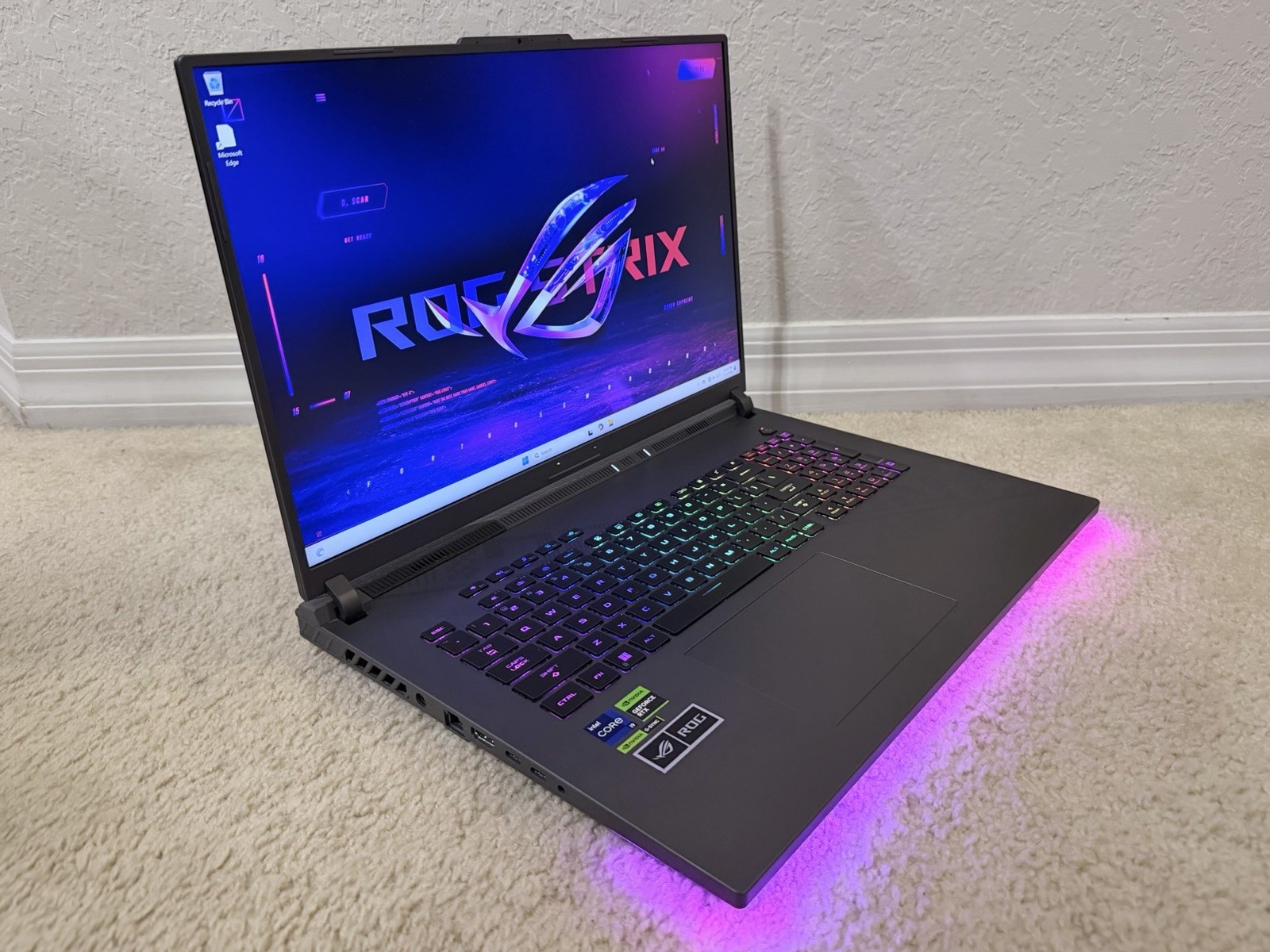 Asus ROG Strix G18 G814 240Hz QHD+ 2.2 GHz i9-13980HX 16GB 1TB SSD RTX 4080