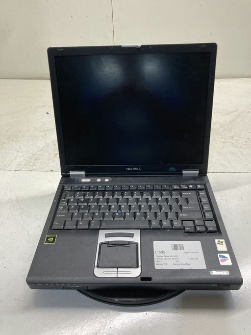 Toshiba Tecra M3-S331 Pentium M 740 1.73 GHz 2100 MB NO HDD No Batt