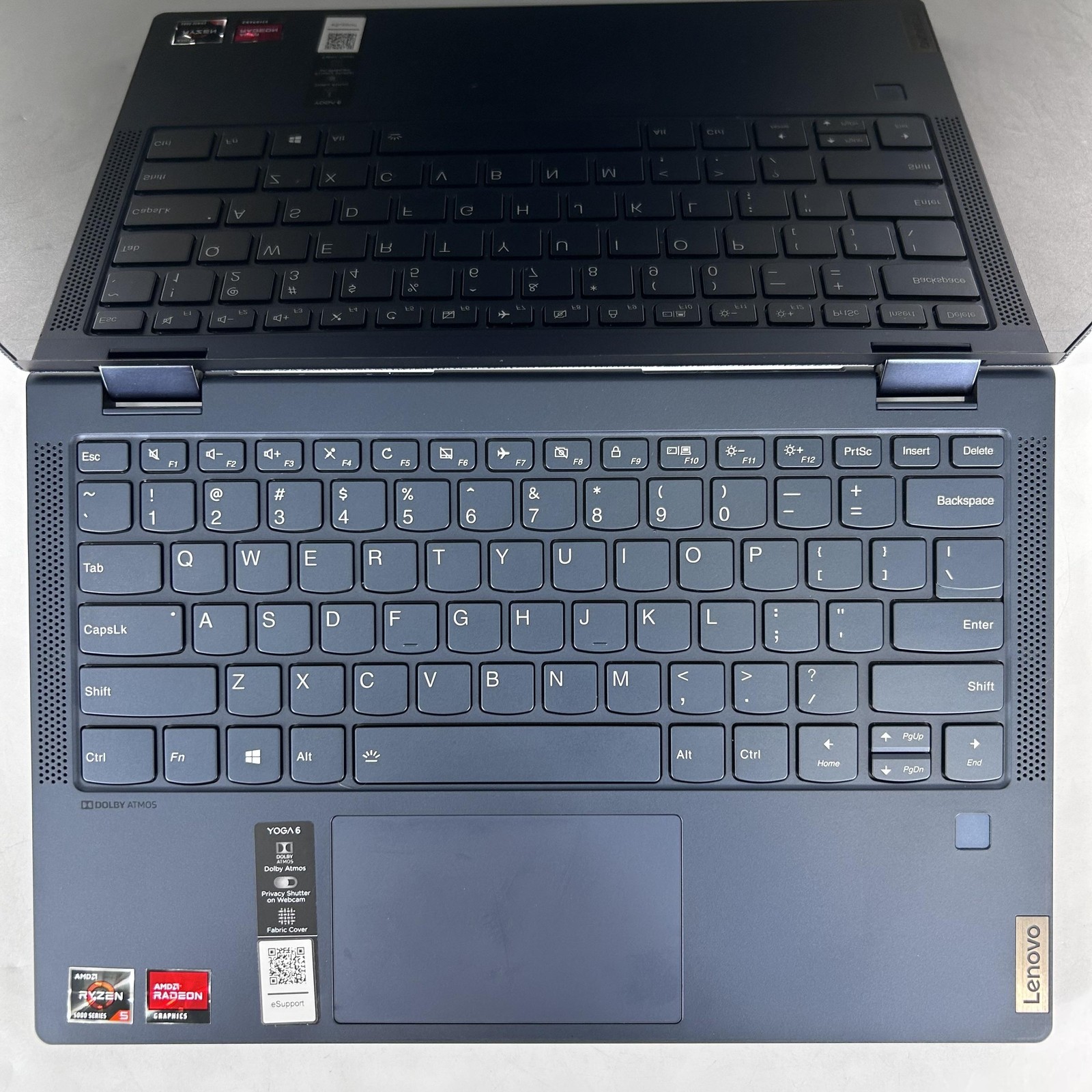 Lenovo Yoga 6 13.3 Blue FHD TOUCH 2.1 GHz Ryzen 5 5500U 8GB 256GB SSD Very Good