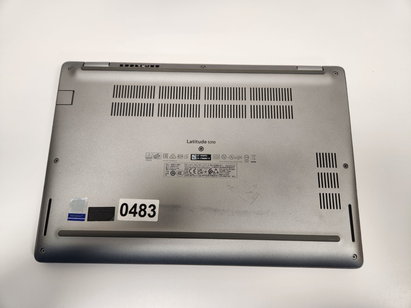 Dell LATITUDE 5310 Core i5-10210U, 8GB RAM, 256GB NVME, Win11 PRO #0483