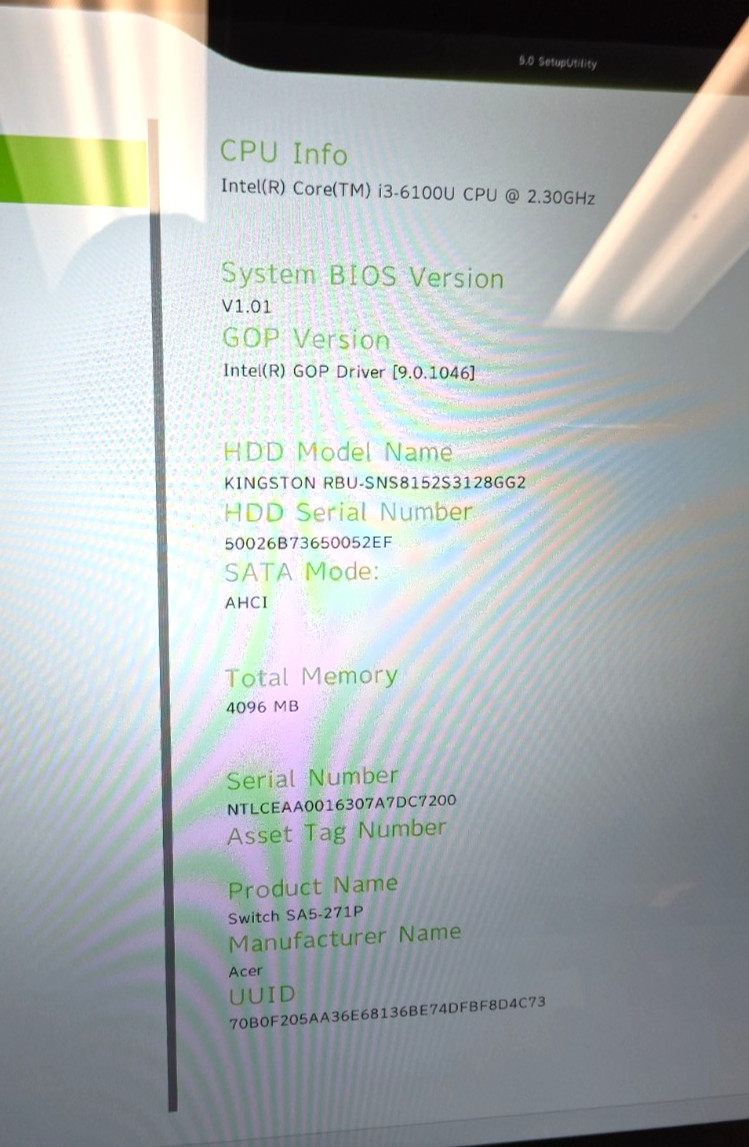Acer Switch Alpha 12| Intel Core i3-6100U| 4GB RAM| 128GB SSD| Win 10 Pro #2
