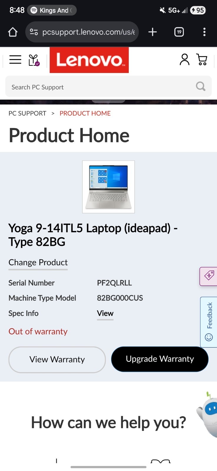 Lenovo Yoga 9i 14-inch Display, Works Excellent! Minor Scratches, Well Cared For