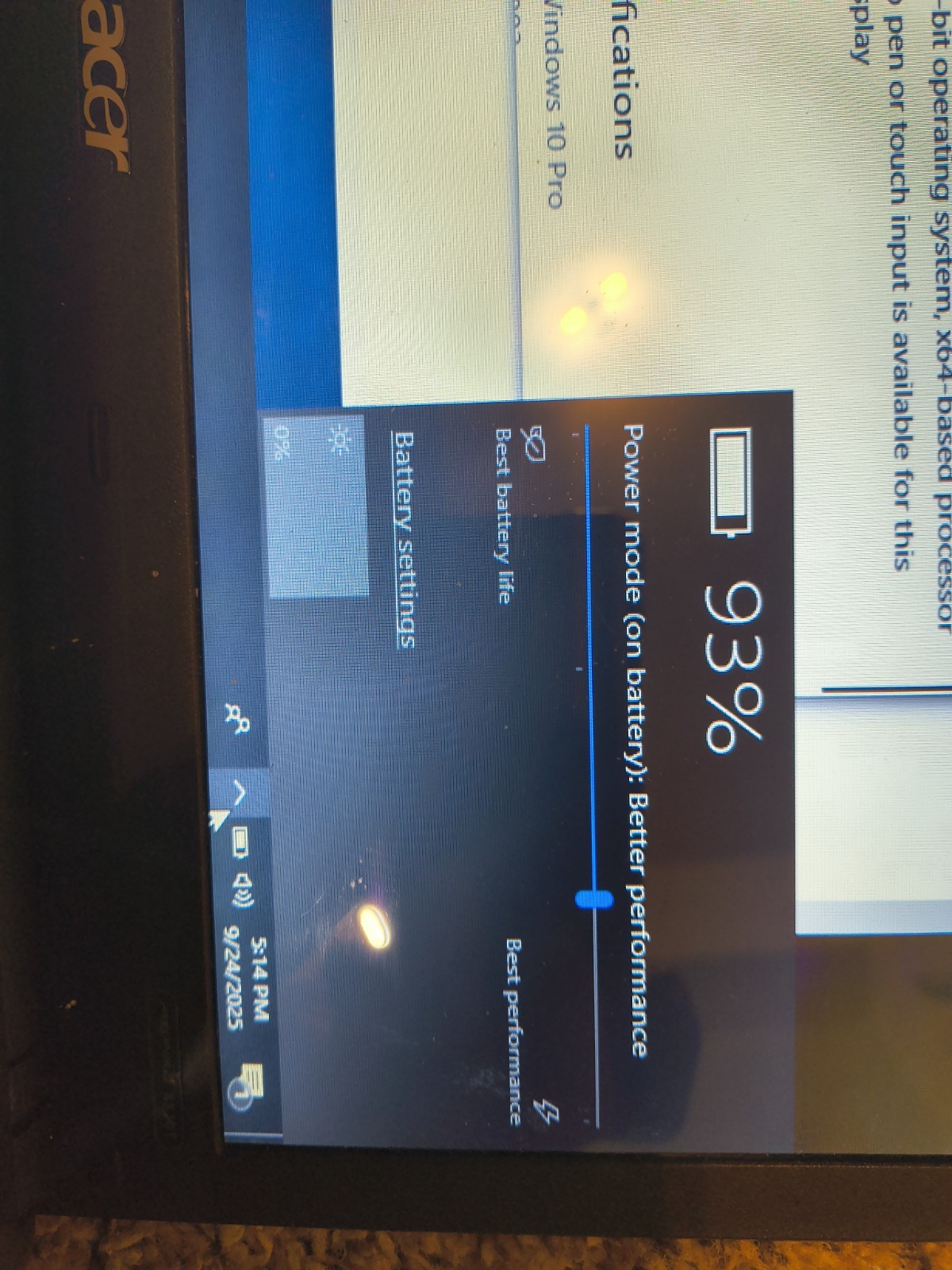 Acer Aspire 4810T Intel Core 2 Solo U3500 1.4GHz 4 GB 160GB Windows 10