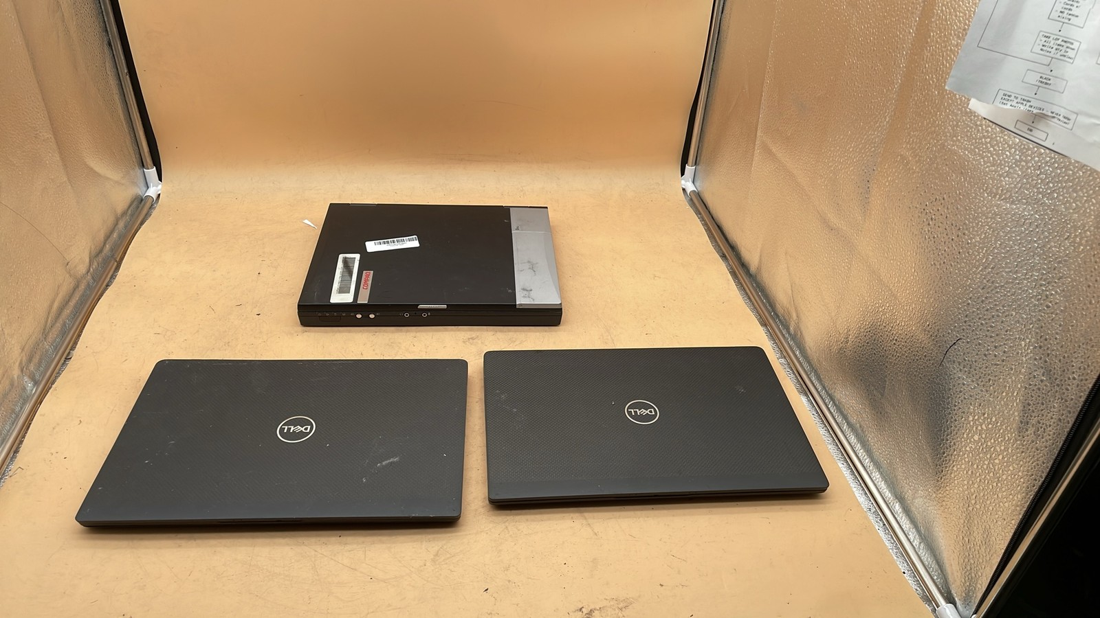 Dell Latitude 7420 i5 14″ & Compaq Evo N600c J07M040.00 No HDD Lot of 3