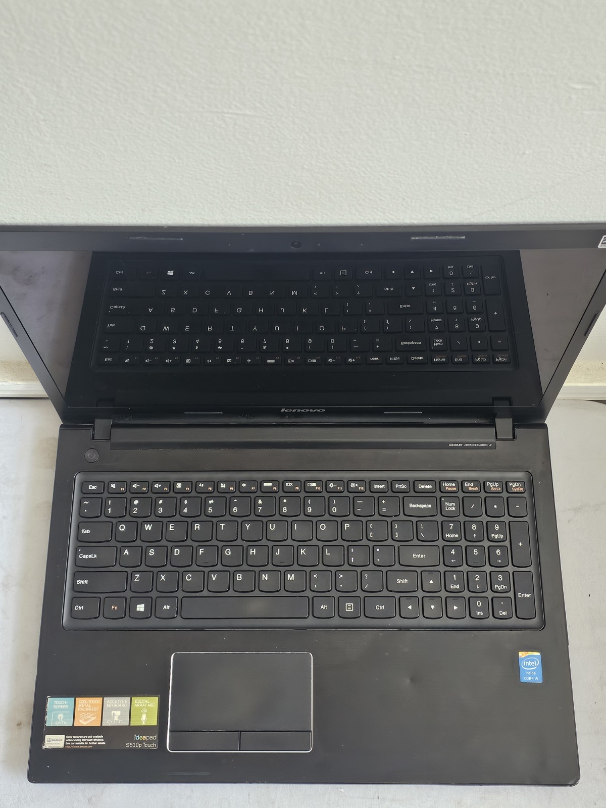 Lenovo IdeaPad S510p Touch Laptop – Intel i5-4200u – 6GB RAM – Parts/Repair READ