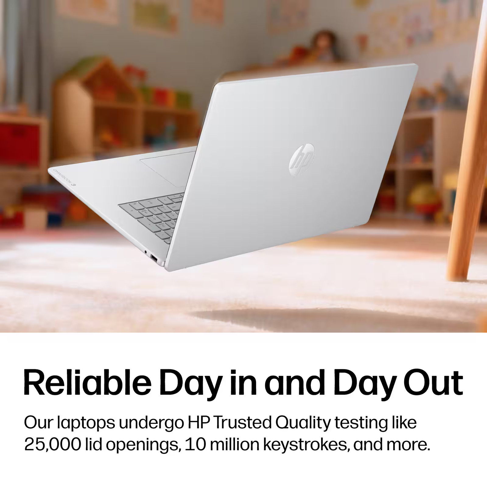 HP – OmniBook 3 – 17.3″ Full HD Laptop – AMD Ryzen 5 40 (2025) – 8GB Memory -…