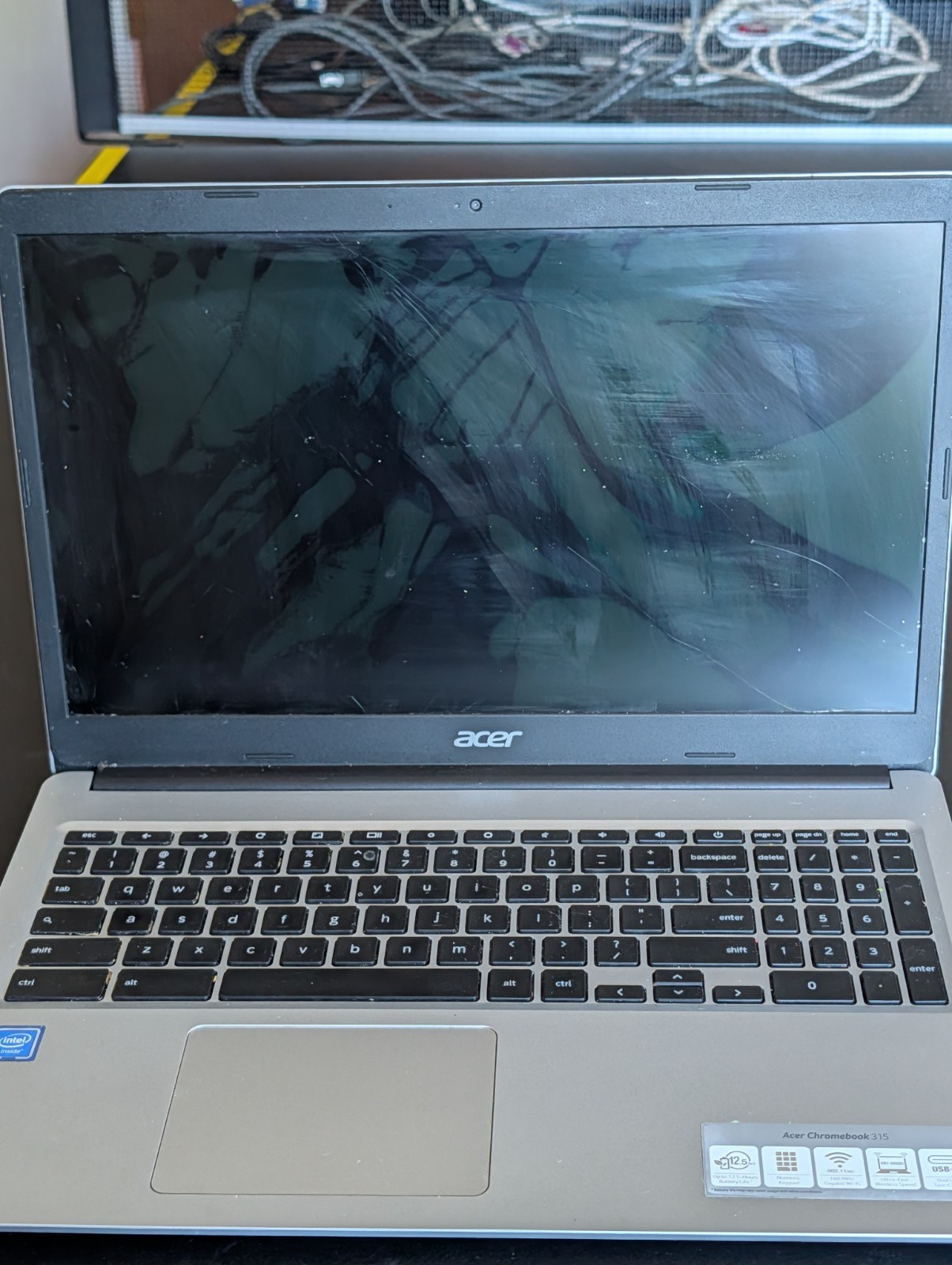 Acer Chromebook 315 (N21Q9) Laptop 2024 – Unknown Specs – SOLD FOR PARTS ONLY **