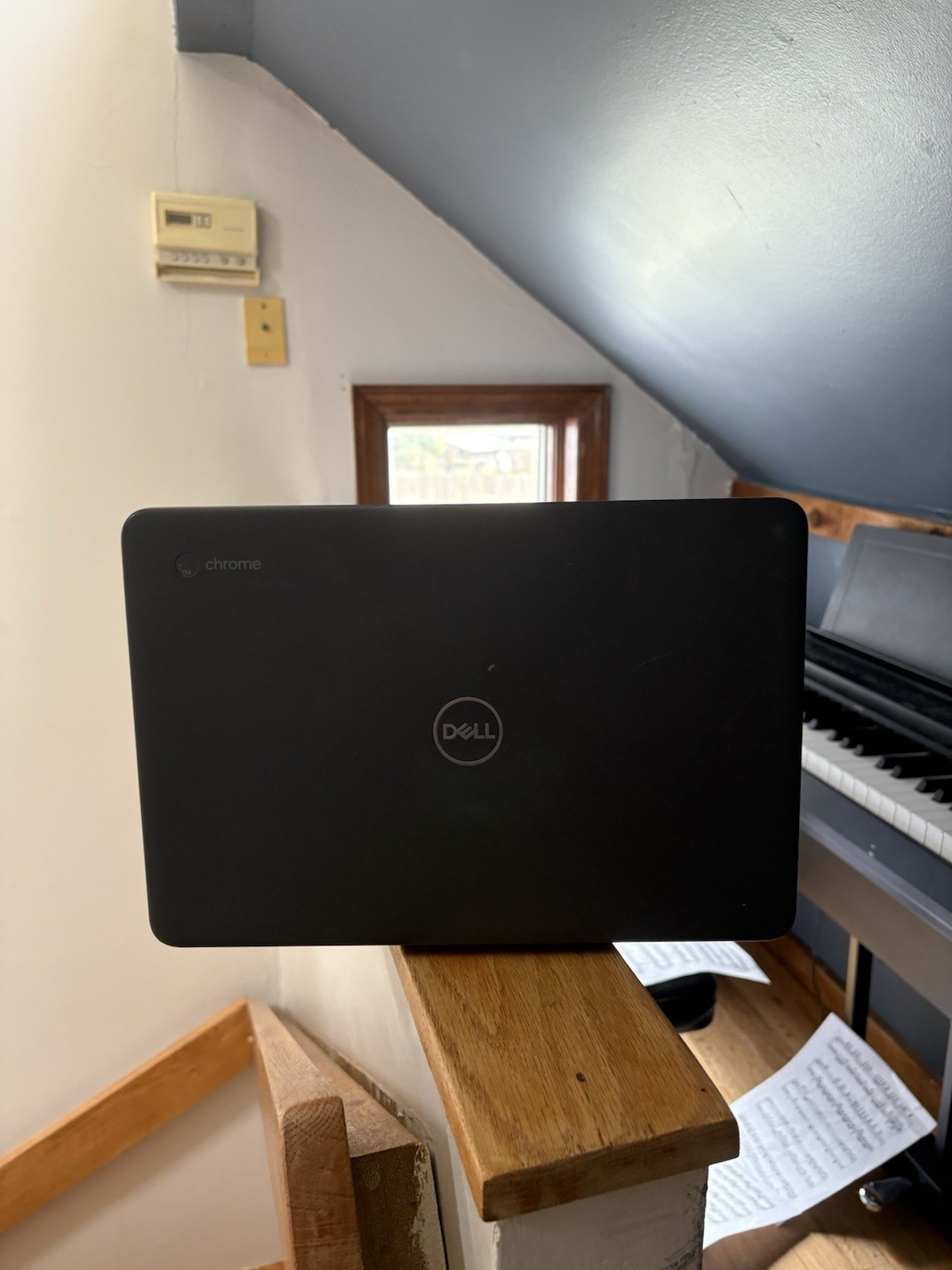 Fully working black work or school laptop, Chromebook, USB-C charging