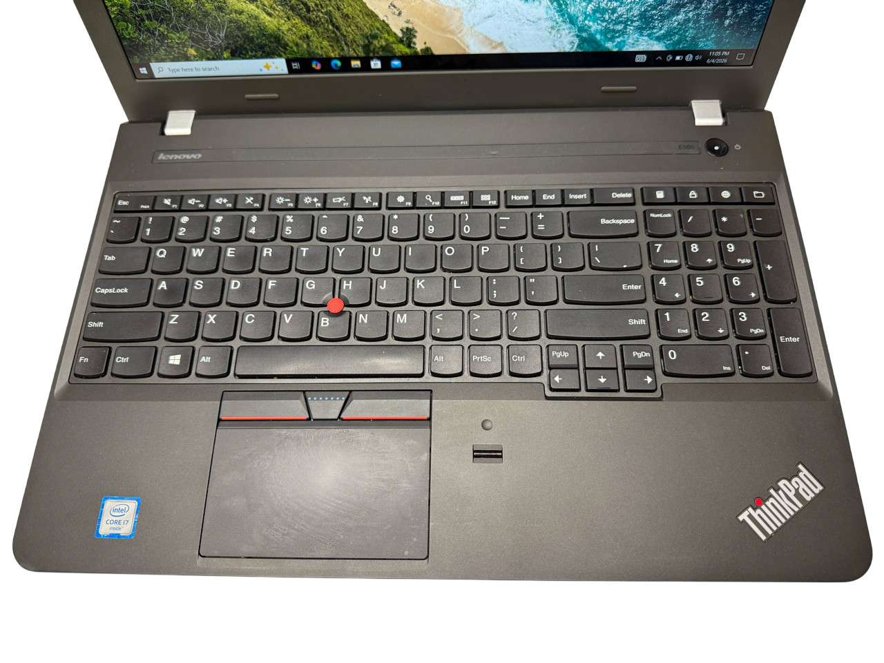 Lenovo ThinkPad E560 i7-6500U 8GB RAM 500GB HDD AMD Radeon R7 M370 + Charger