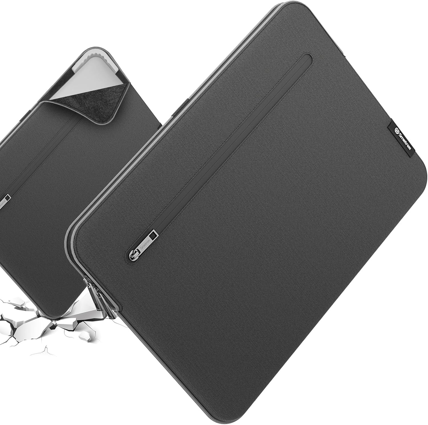 SlimPro Laptop Sleeve Case for 13.9 inch ASUS Zenbook S UX393, Accessory Pocket