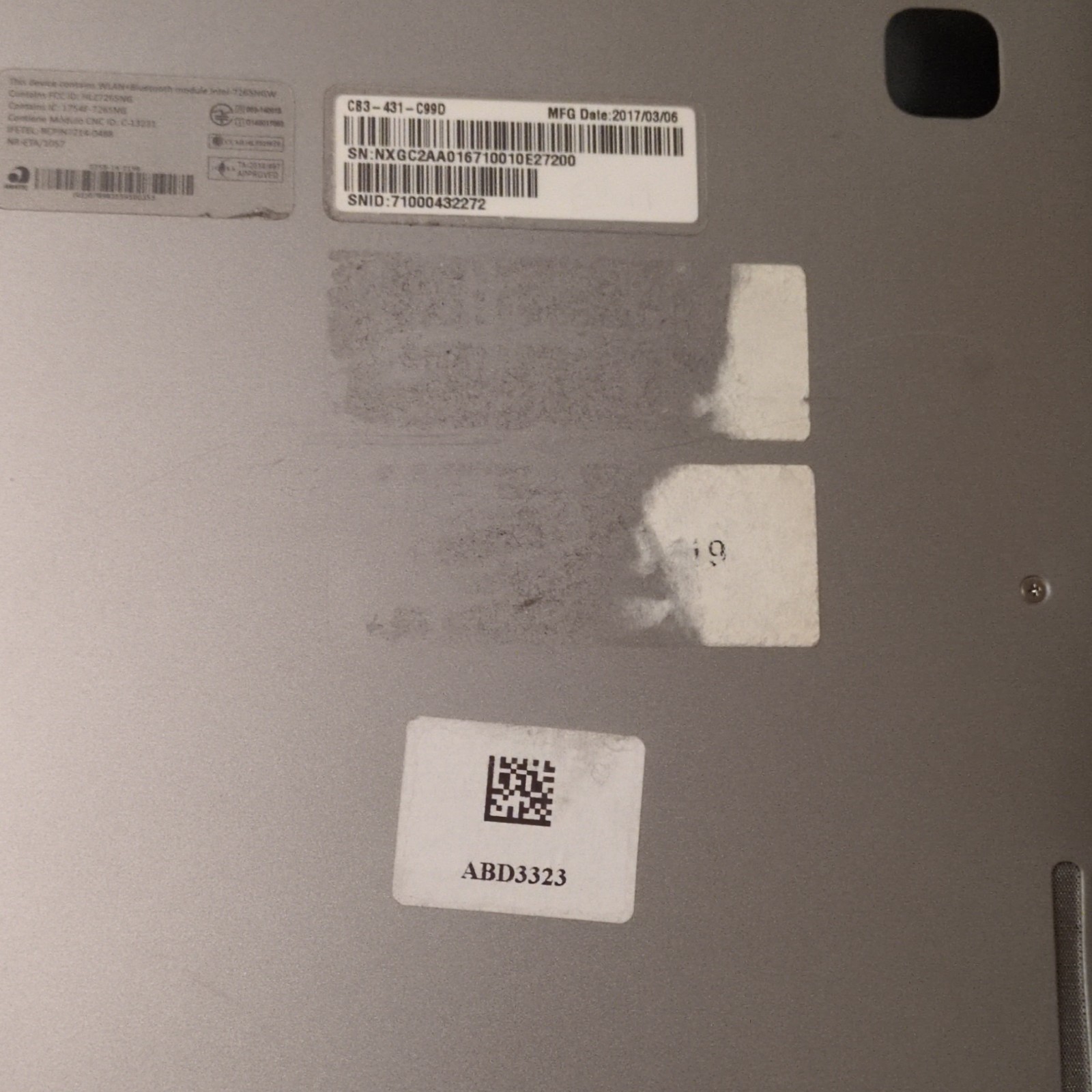 Acer Chromebook 14 CB3-431 4GB 16GB eMMC w/ Charger (LINUX, READ DESCRIPTION)