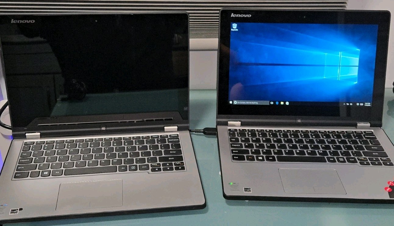 2 Lenovo Yoga 2 11 – Intel Pentium N3540 @2.16GHz – 4 GB RAM + 500GB HDD EACH