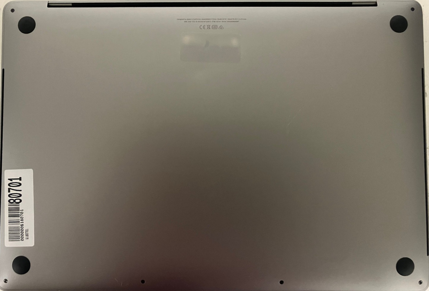 Apple MacBook Pro A2141 16″ Radeon 5500M 2.4GHz Intel Core i9-9980HK 64GB 1TB