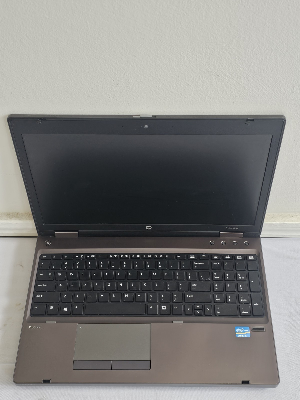 HP ProBook 6570b Laptop – Intel i5-3230M – 6GB RAM – BIOS LOCKED NO BATT – READ