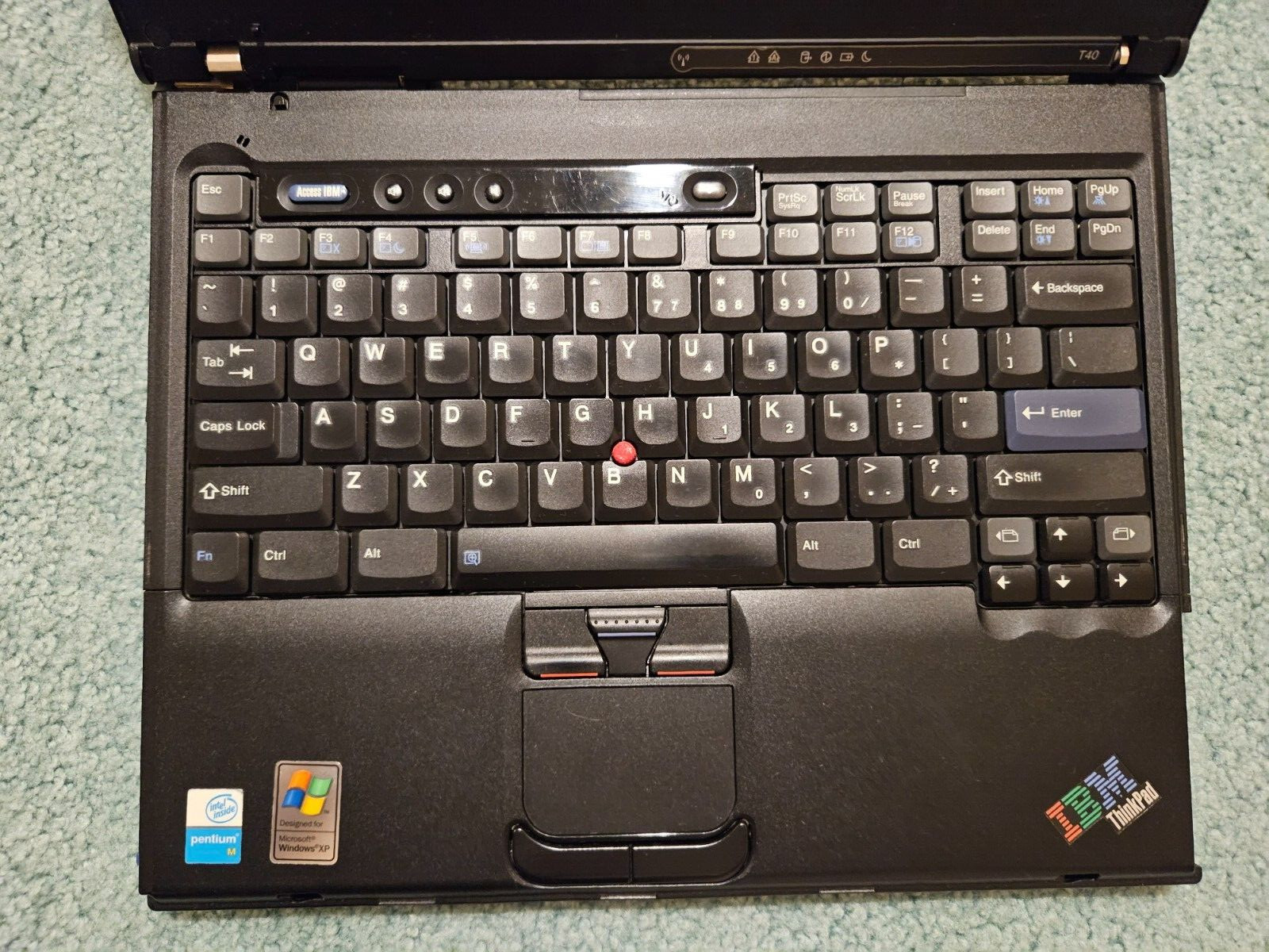 IBM ThinkPad T40 Good Condition with Intel Pentium M! Untested