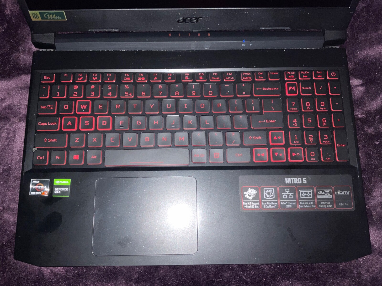 Acer Nitro 5 Gaming Laptop and Gaming mouse