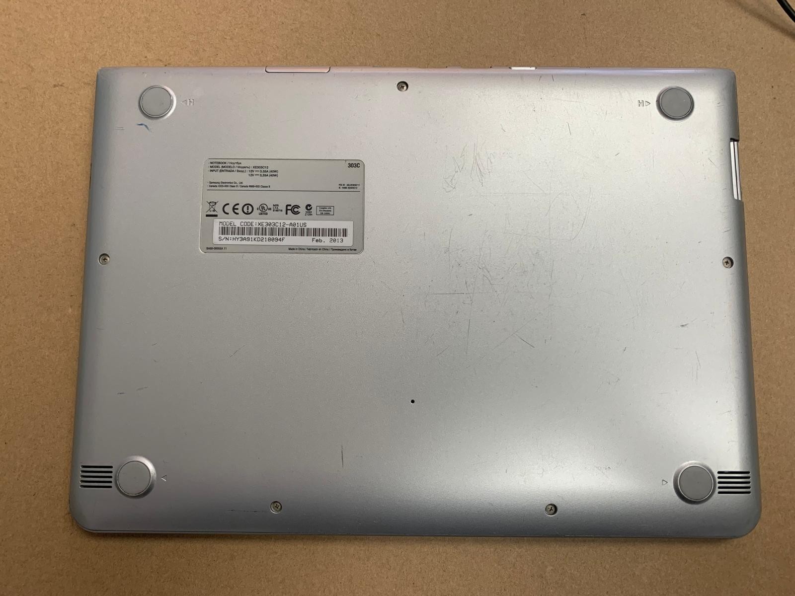 ✨Samsung Chromebook XE303C12 11.6″ Laptop – Charger – WiFI NEEDS NEW BATTERY✨