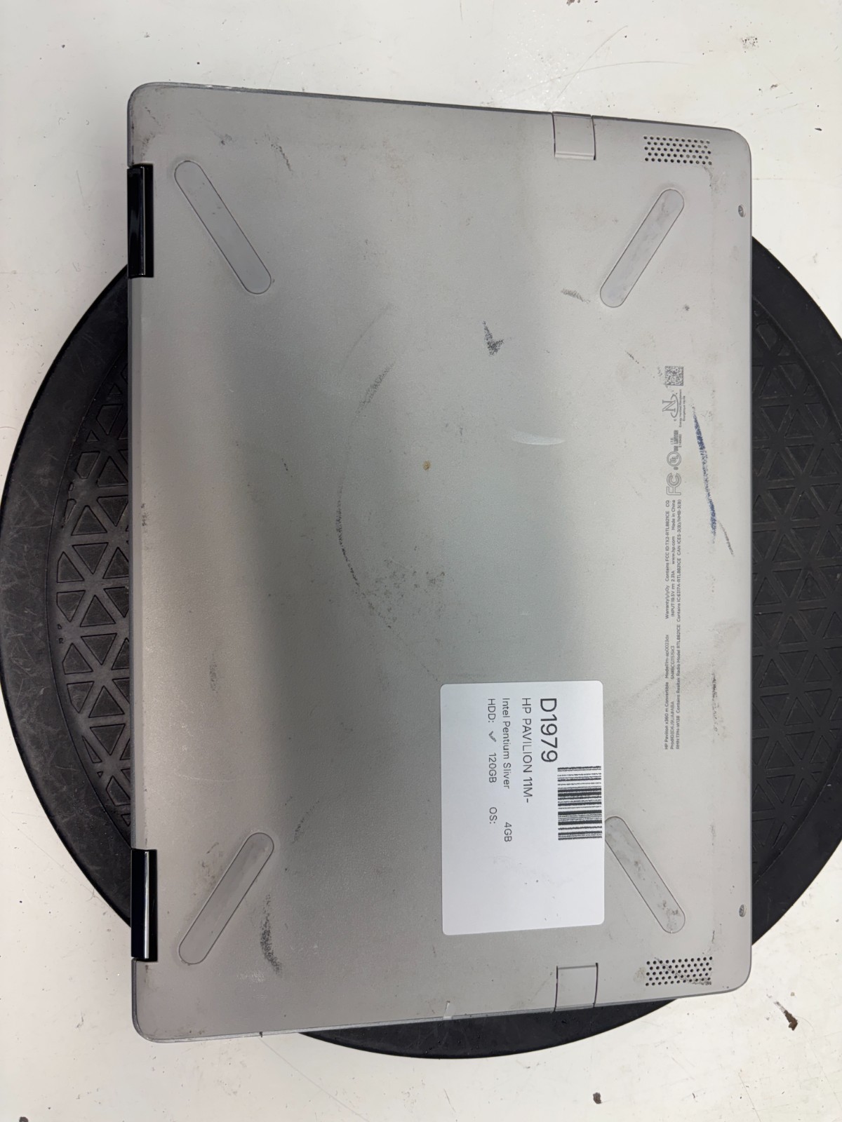 HP PAVILION 11M-AP0023DX Intel Pentium Sliver N5030 1.10Ghz 4GB 120GB HDD NO OS