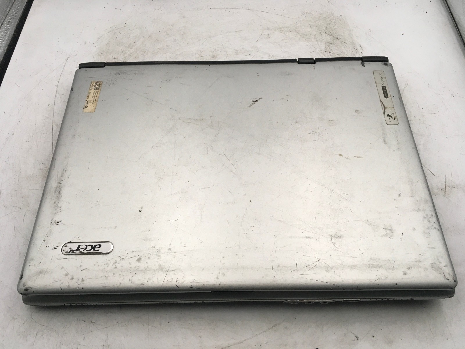 ACER ASPIRE 3000 ZL5 – FOR PARTS/REPAIR – AMD SEMPROM 2800 – NO RAM – READ – BB